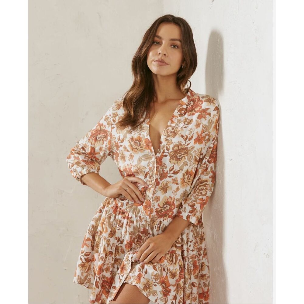 NWT Iris Maxi The Label Floral Dress-SIZE 8